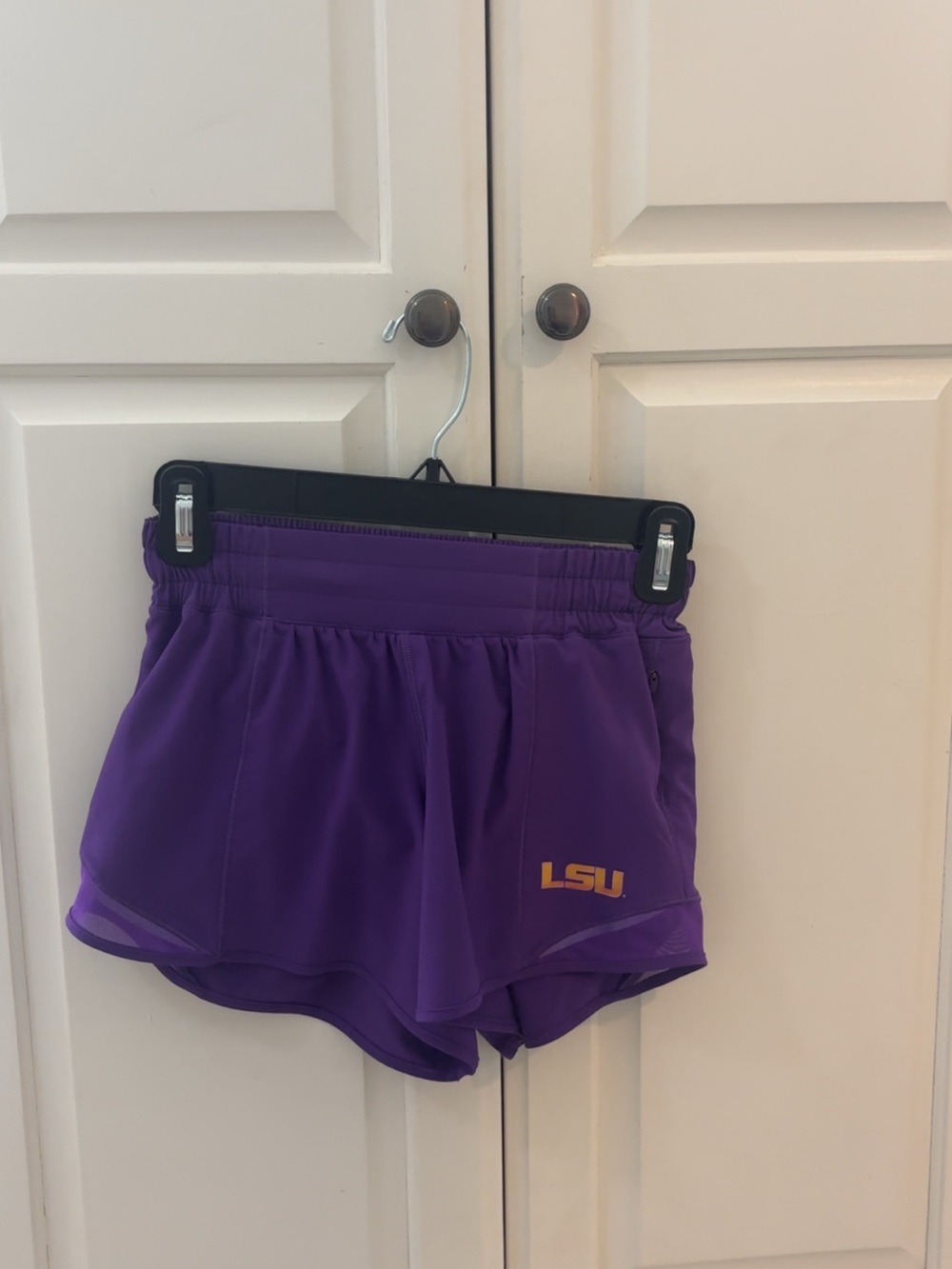 lululemon athletica Purple LSU Women's Athletic Shorts
